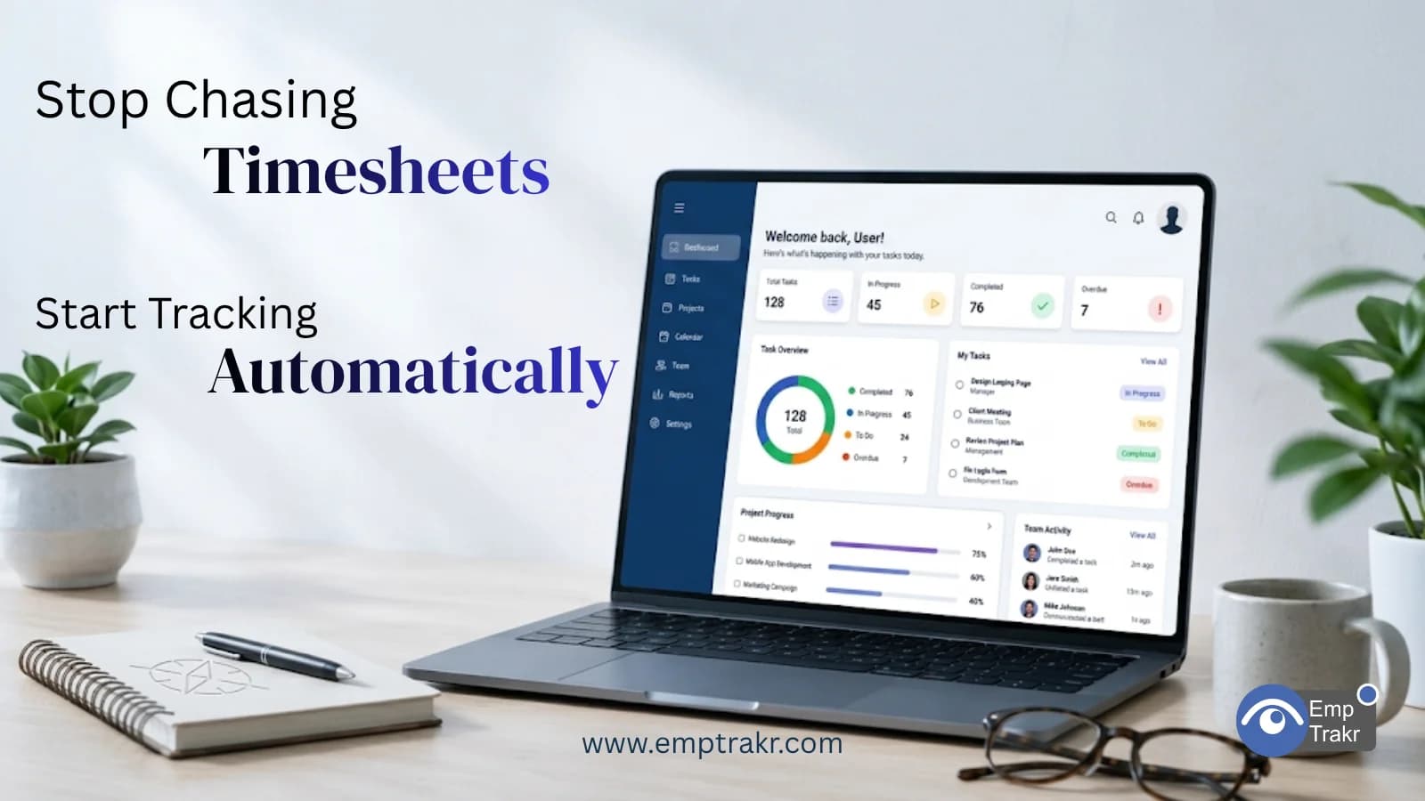Best Free Work Time Tracking Software in 2026 — No Manual Timesheets
