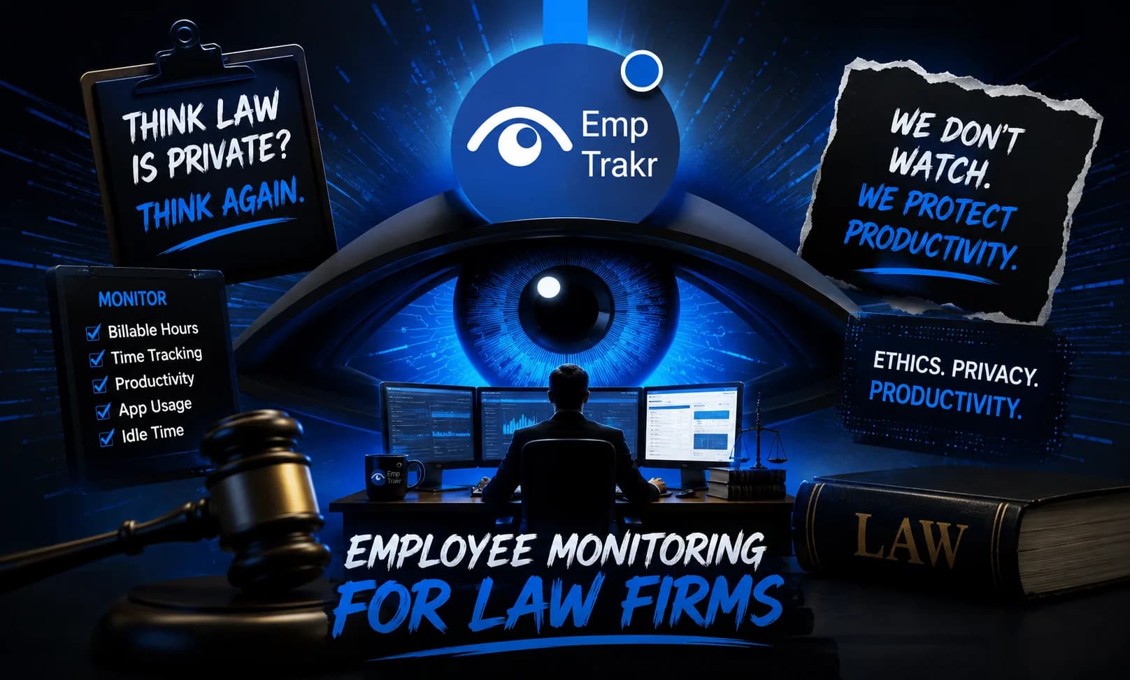 Employee monitoring for law firms | EmpTrakr