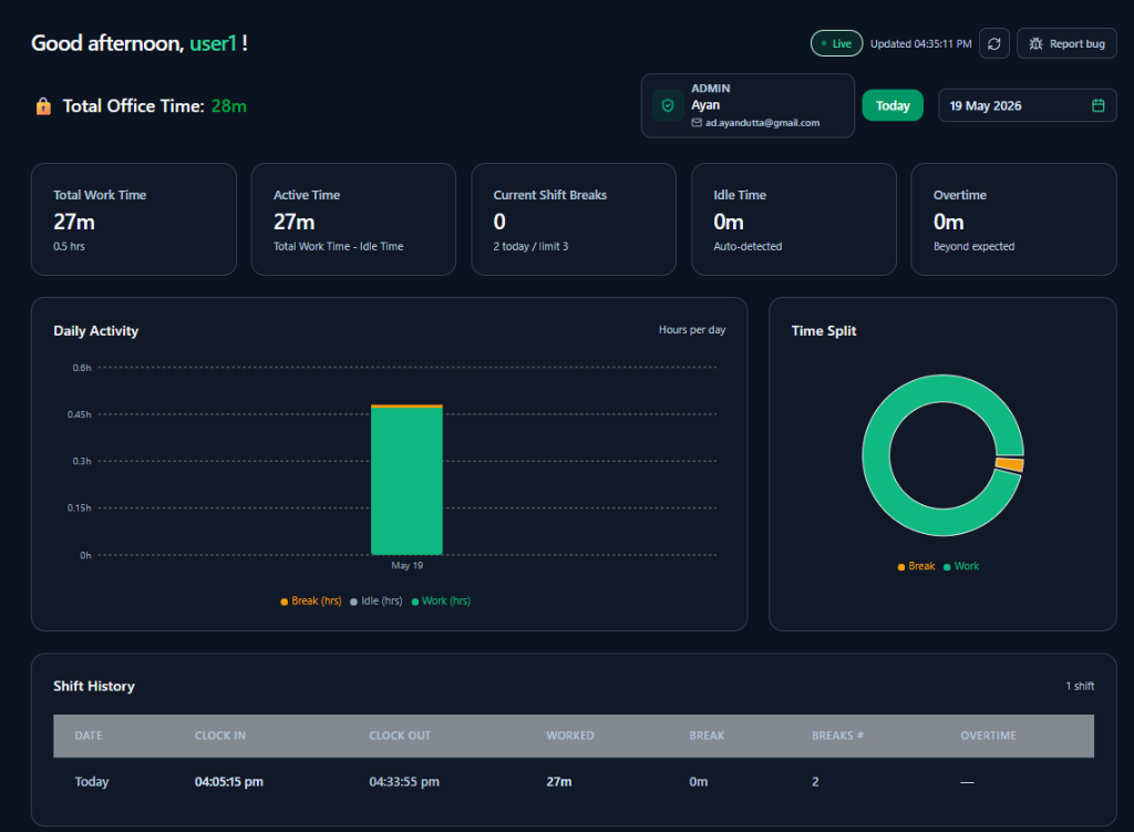 Employee Dashboard